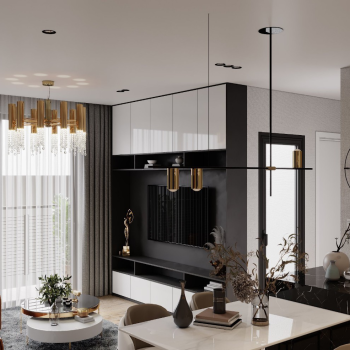 Công trình thiết kế cho Căn hộ chị Oanh The Pegasuite Quận 8